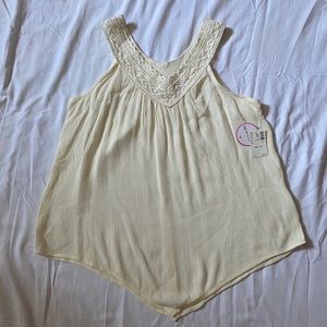 NWT Justice tanktop blouse